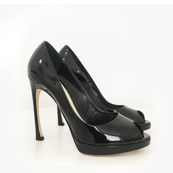 Dior peeptoe heels - Picture 1 of 6